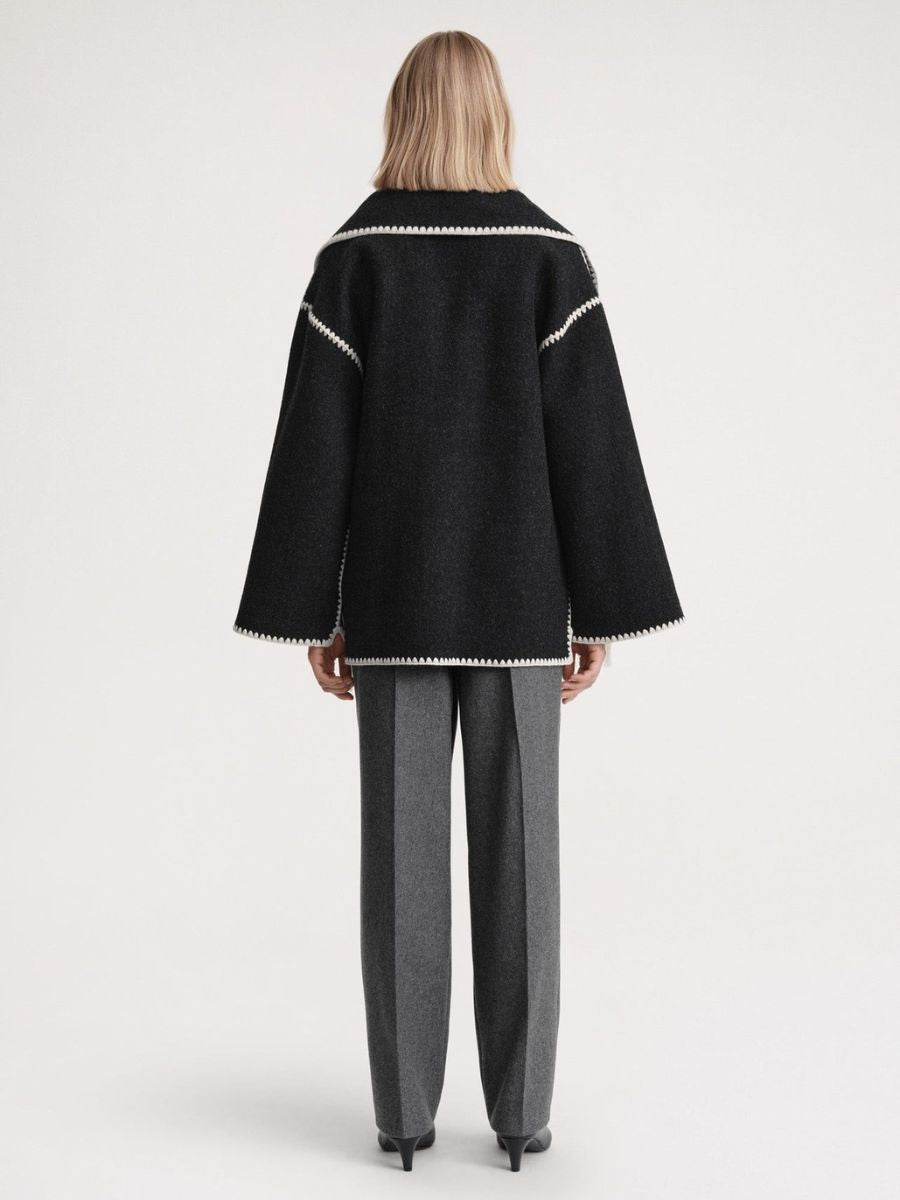 Zara | Stylish Women's Scarf Jacket for Cozy Warmth