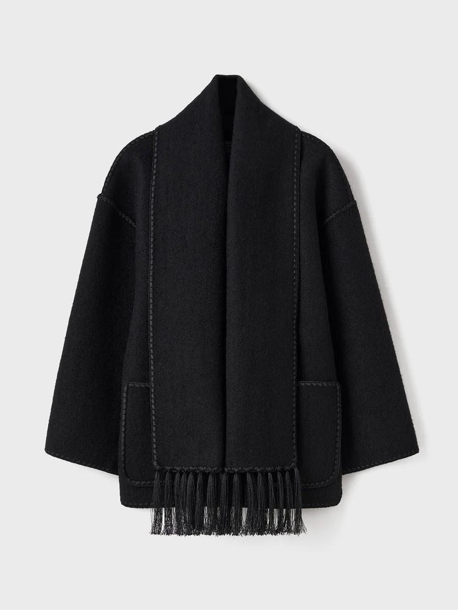Zara | Stylish Women's Scarf Jacket for Cozy Warmth