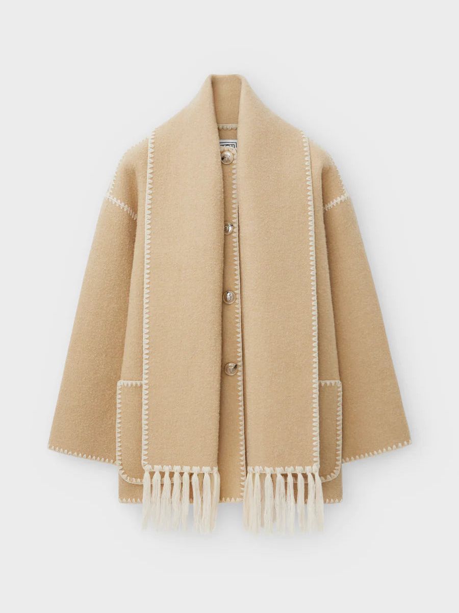 Zara | Stylish Women's Scarf Jacket for Cozy Warmth