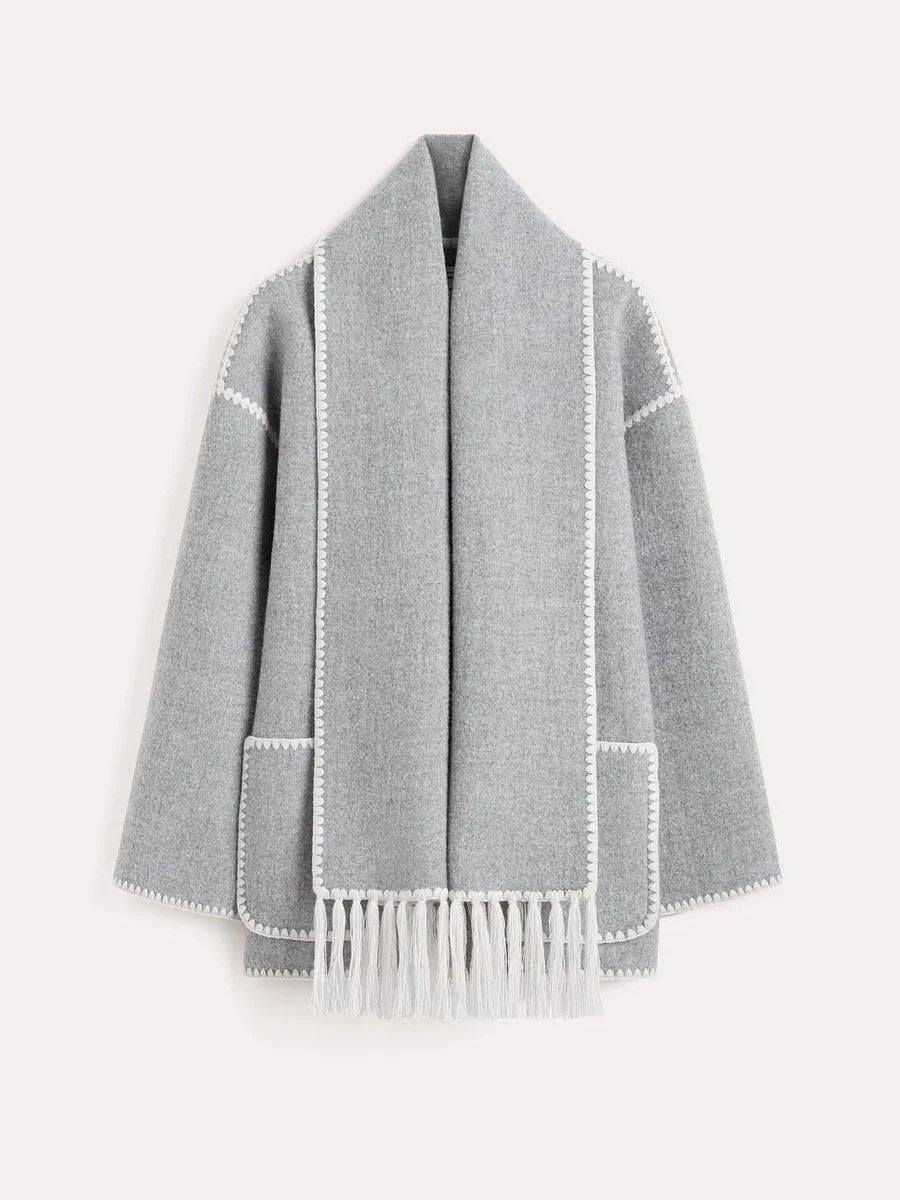 Zara | Stylish Women's Scarf Jacket for Cozy Warmth