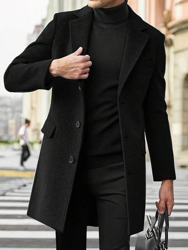 Calvin | Classic Men's Overcoat for Formal Occasions