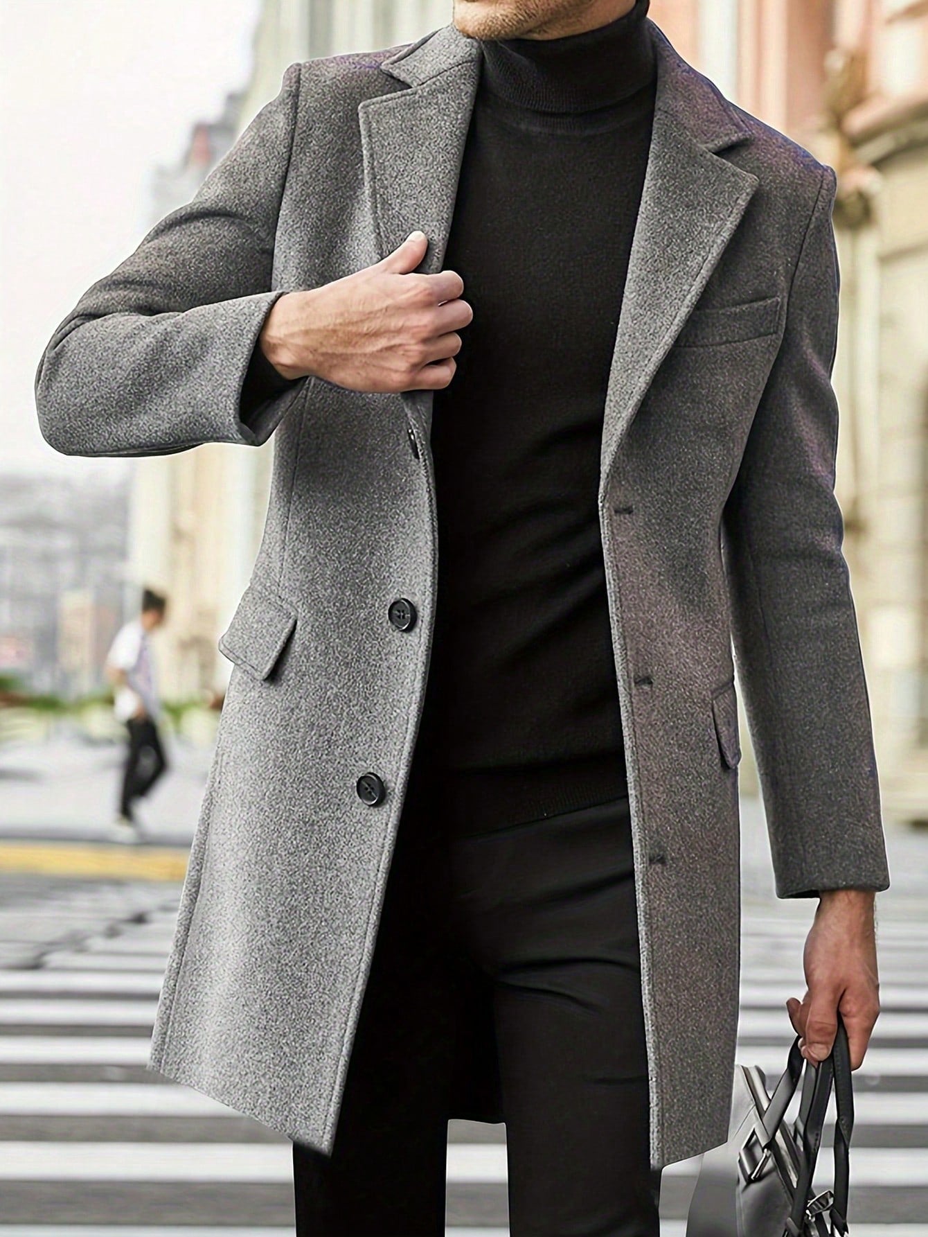 Calvin | Classic Men's Overcoat for Formal Occasions