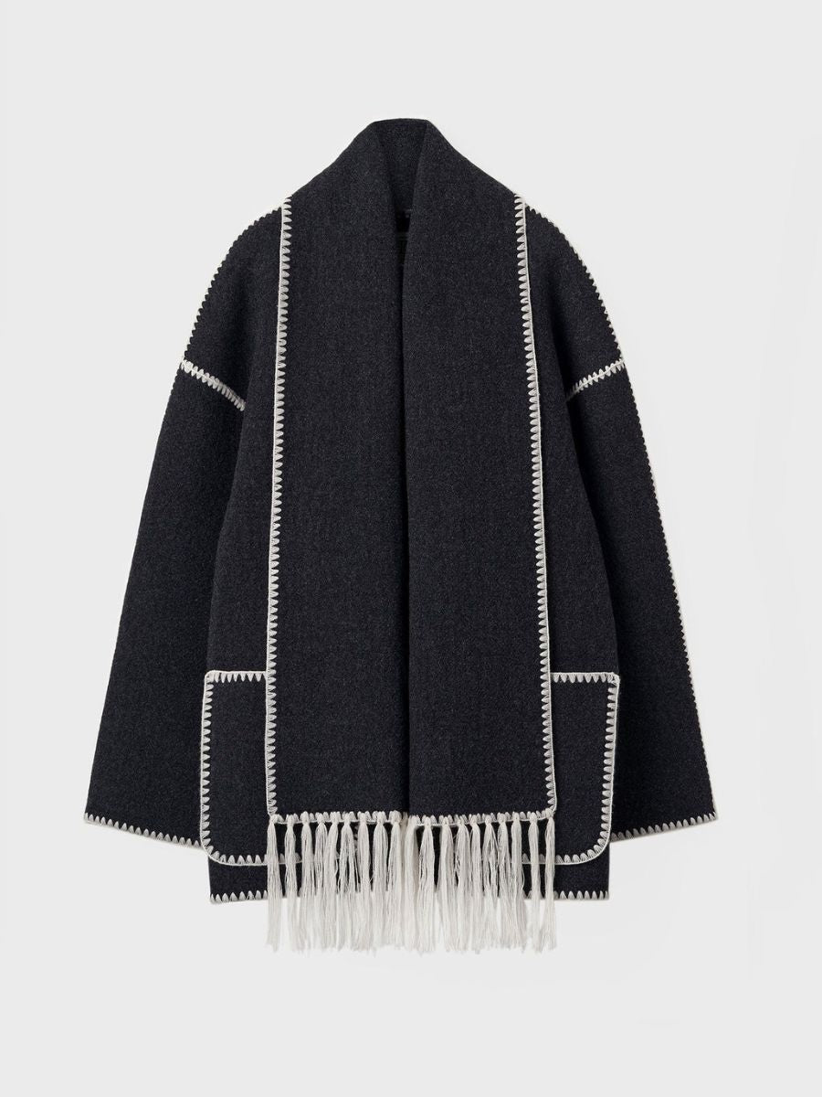 Zara | Stylish Women's Scarf Jacket for Cozy Warmth