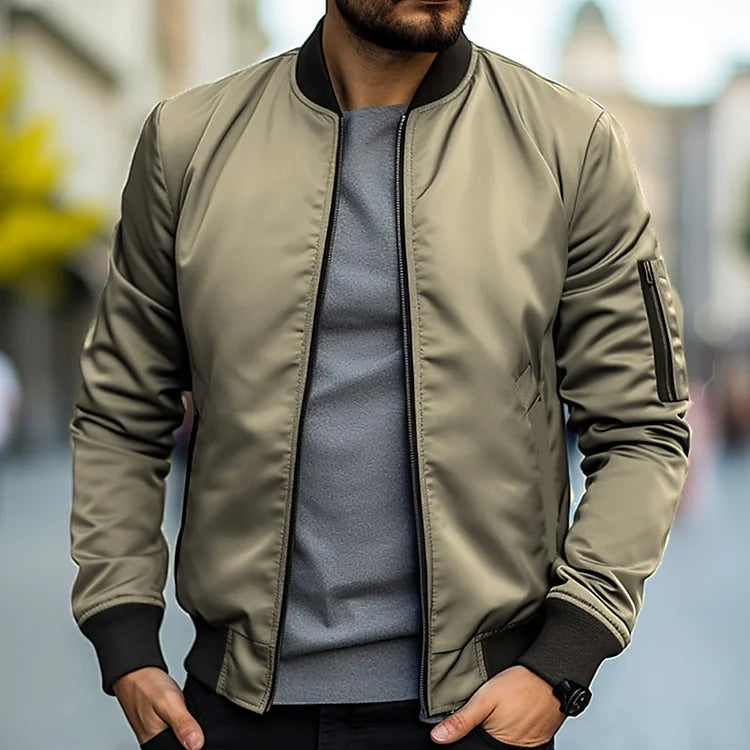 Valdemar | Stylish Men's Bomber Jacket for Trendy Casual Looks
