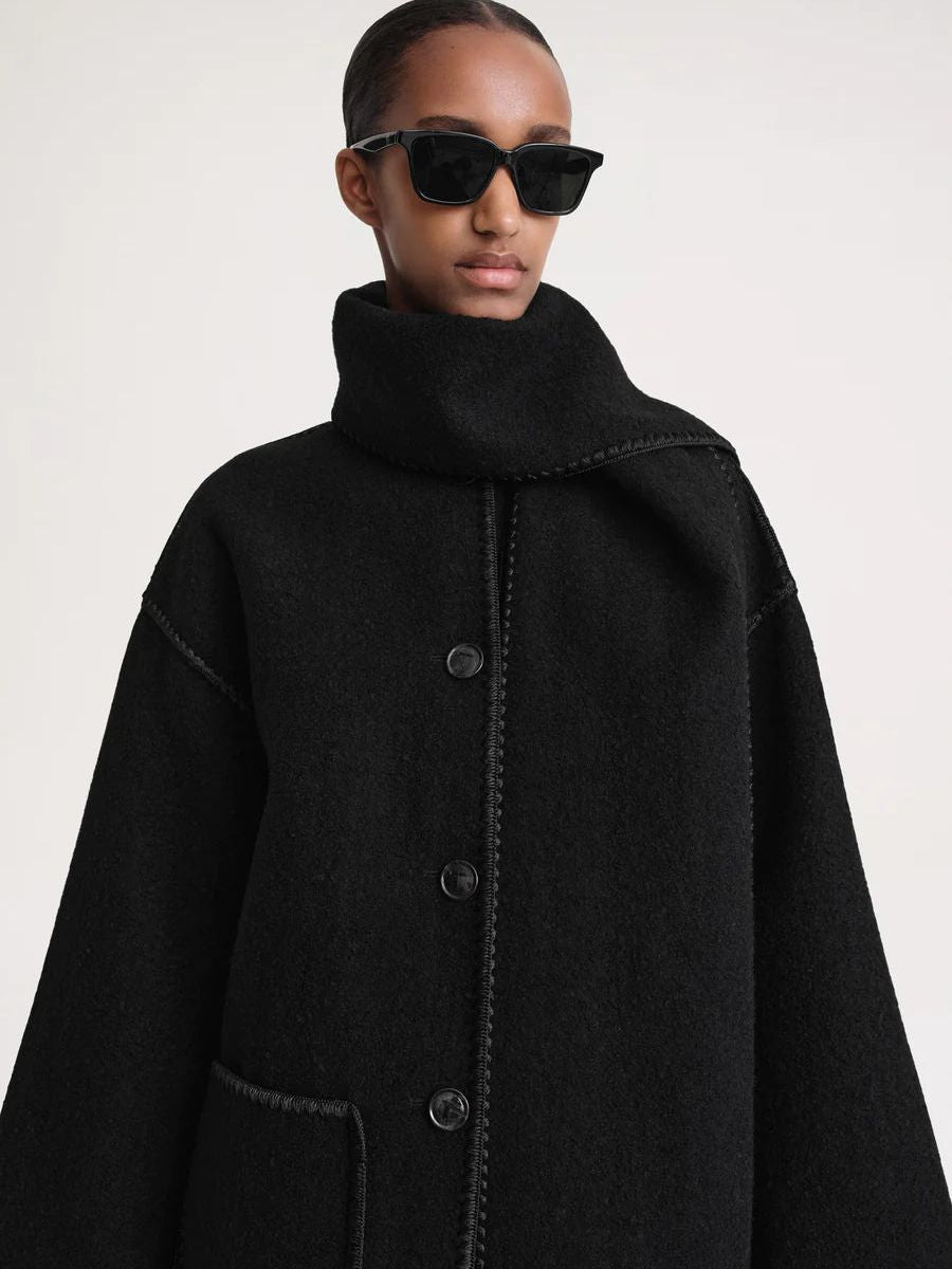 Zara | Stylish Women's Scarf Jacket for Cozy Warmth