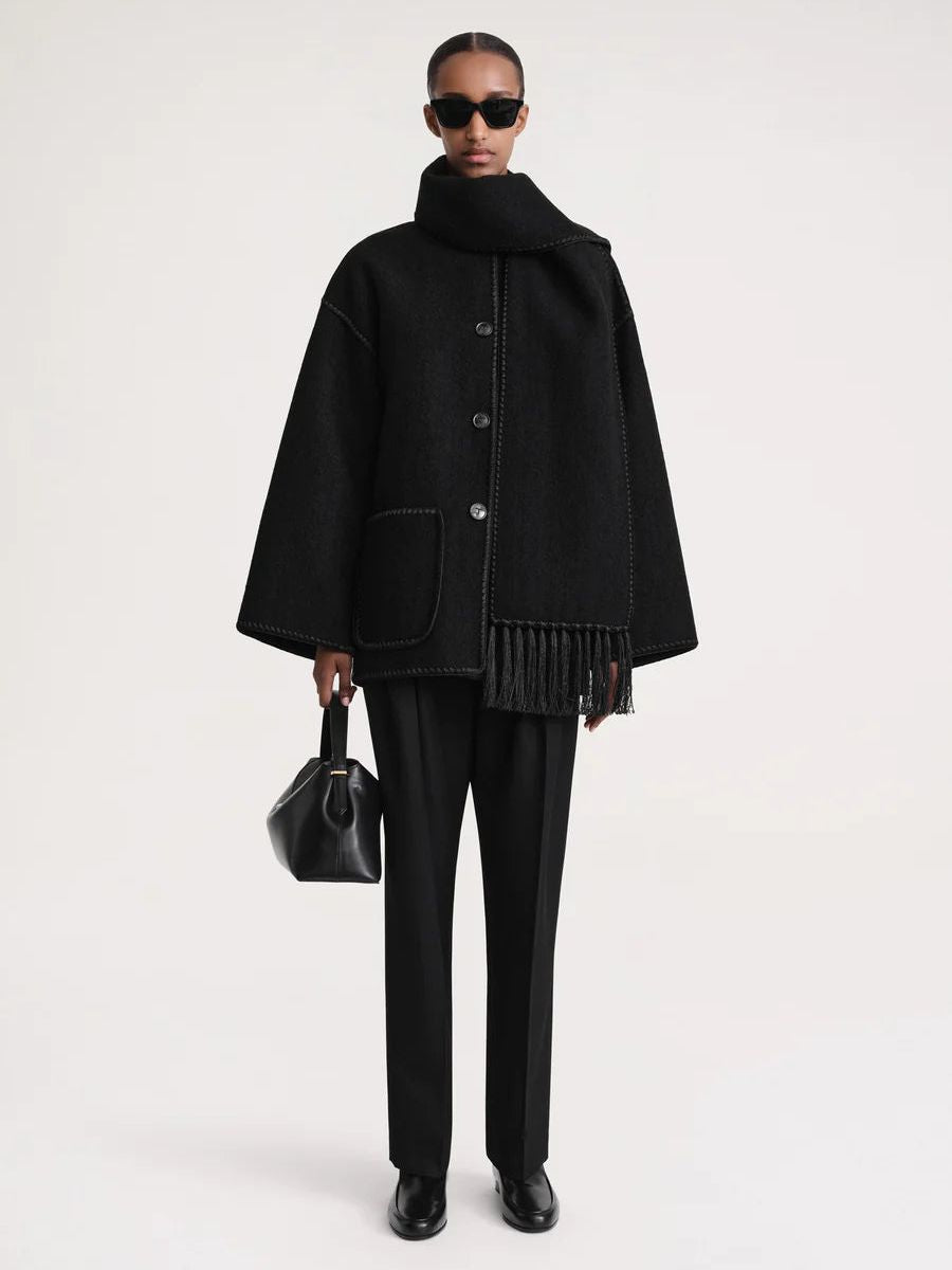 Zara | Stylish Women's Scarf Jacket for Cozy Warmth