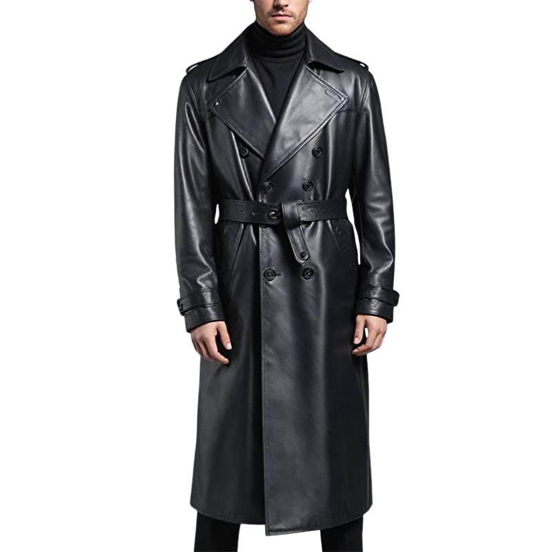Dashiell | Classic Double-Breasted Trench Coat for Men Fashion
