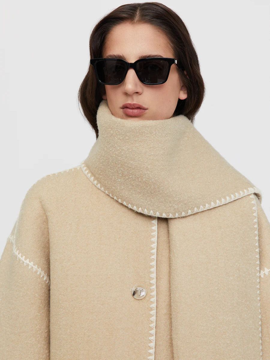 Zara | Stylish Women's Scarf Jacket for Cozy Warmth
