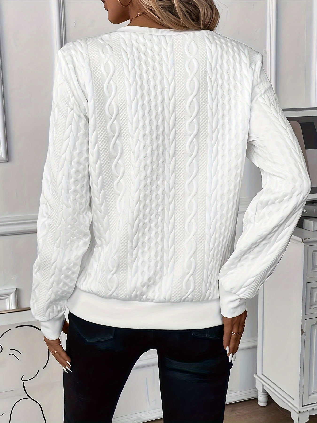 Charlotte - Textured Sweater