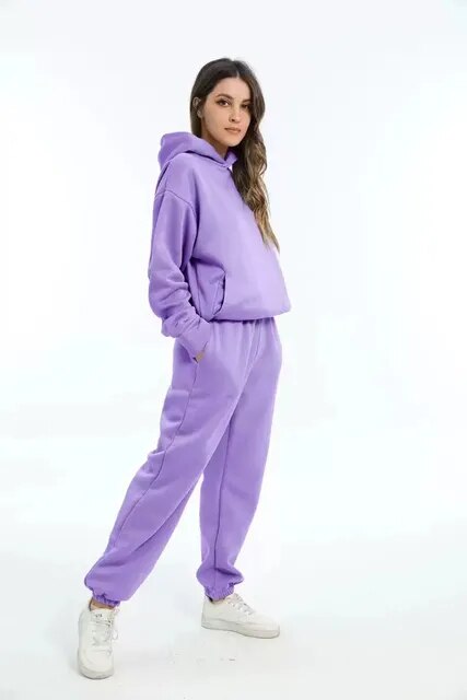 Ella | Cozy Women's Hoodie and Jogger Set for Winter Comfort