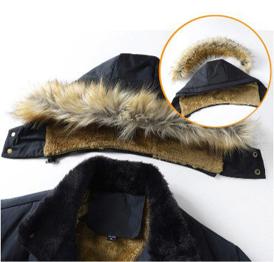 Oleh | Stylish Men's Winter Parka for Cold Weather Comfort