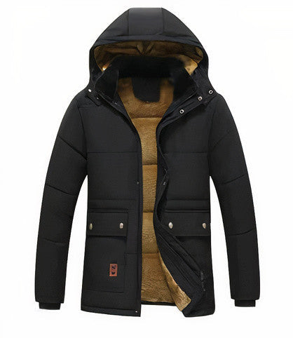 Oleh | Stylish Men's Winter Parka for Cold Weather Comfort