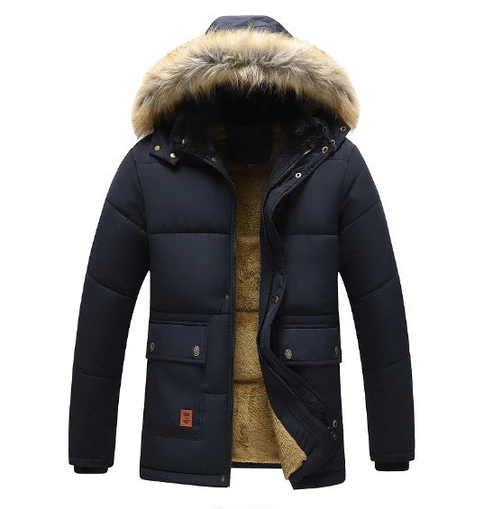 Oleh | Stylish Men's Winter Parka for Cold Weather Comfort