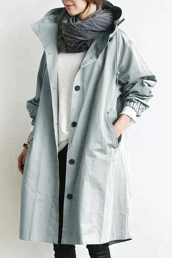 Ava | Stylish Waterproof Rain Jacket for Women