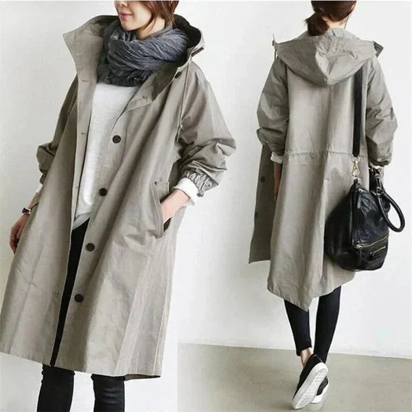 Ava | Stylish Waterproof Rain Jacket for Women