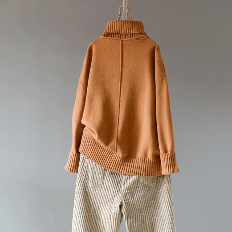 Freya | Stylish Women's V-Neck Pullover for Cozy Comfort