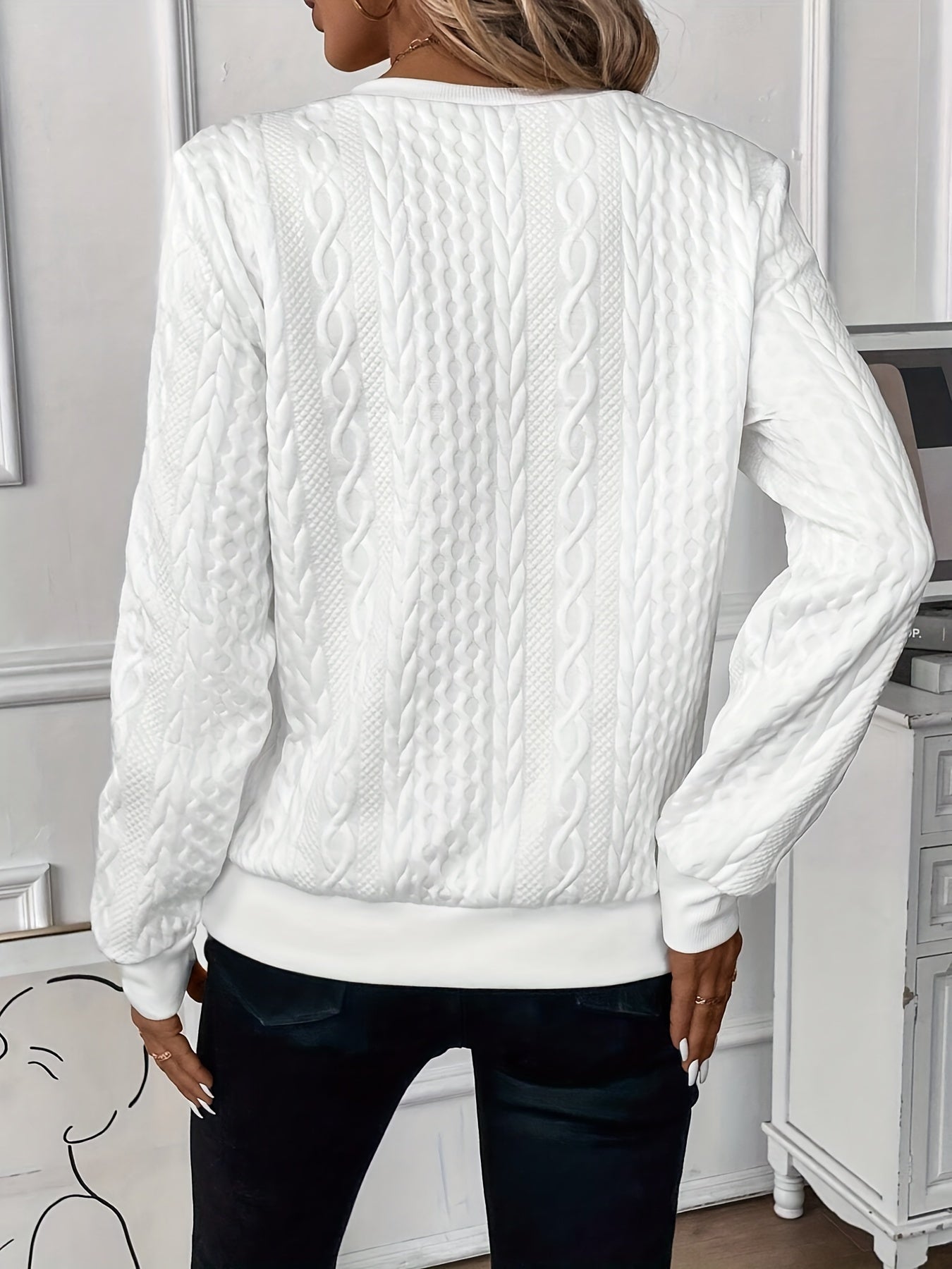 Charlotte - Textured Sweater