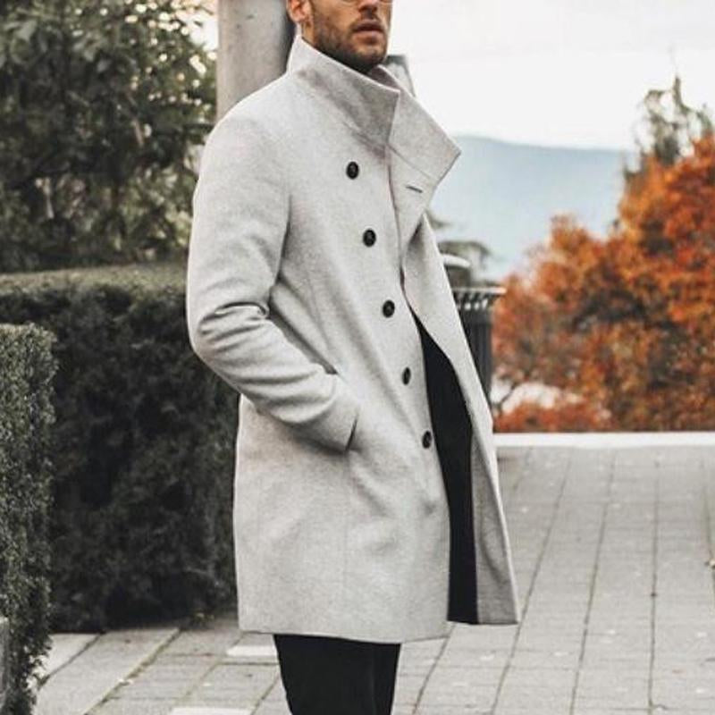 Ronan | Stylish Men's Trench Coat for All Seasons