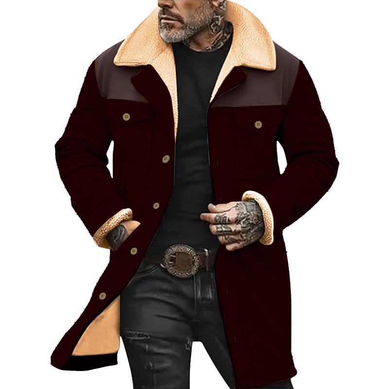 Lucian | Stylish Men's Overcoat with Practical Pockets