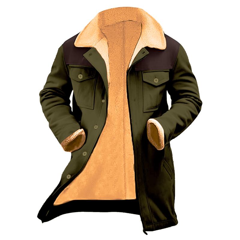 Lucian | Stylish Men's Overcoat with Practical Pockets