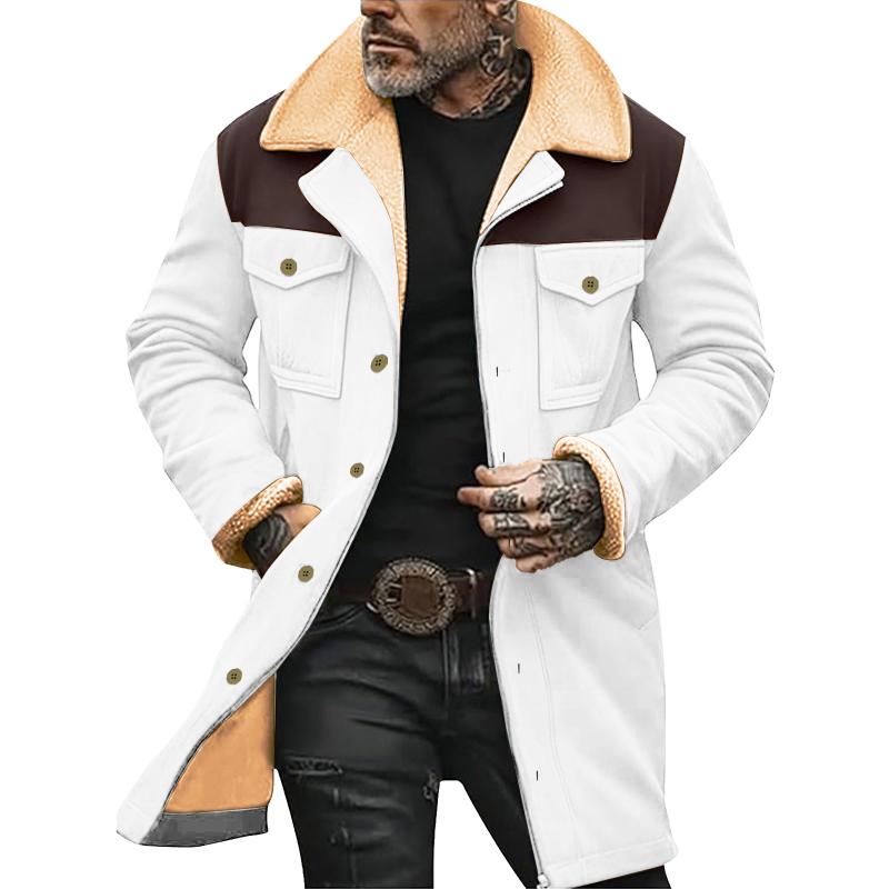 Lucian | Stylish Men's Overcoat with Practical Pockets