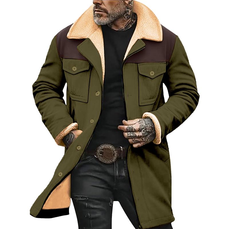 Lucian | Stylish Men's Overcoat with Practical Pockets