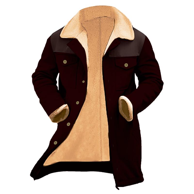 Lucian | Stylish Men's Overcoat with Practical Pockets