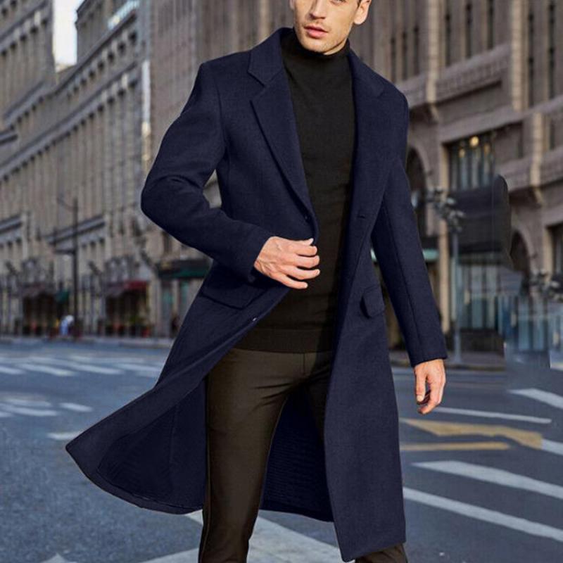 Lucas | Stylish Knee-Length Overcoat for Men