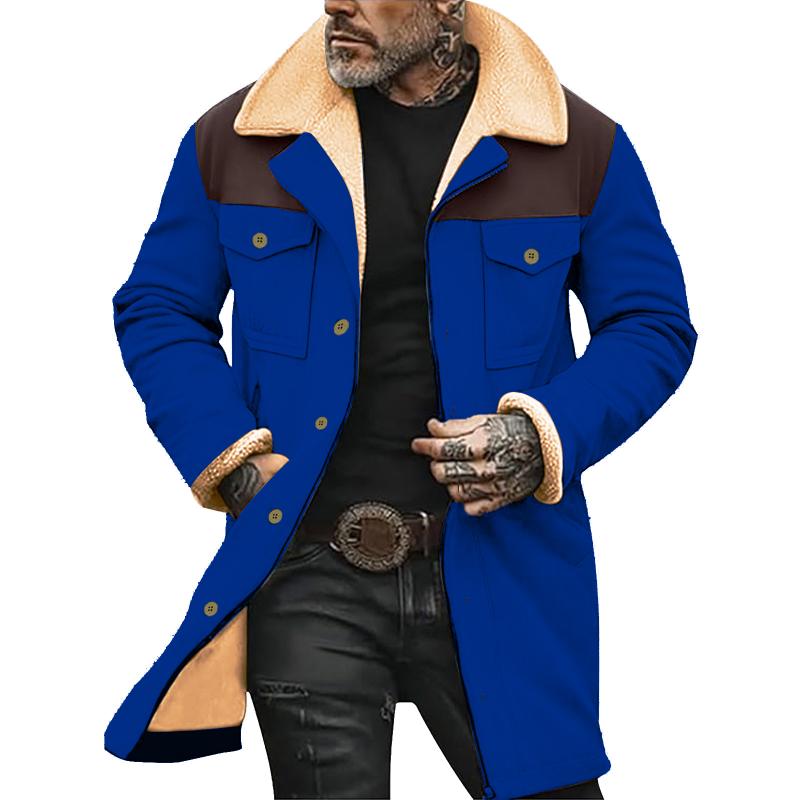 Lucian | Stylish Men's Overcoat with Practical Pockets