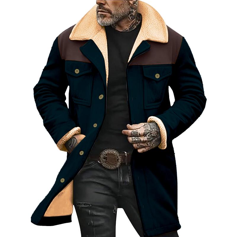 Lucian | Stylish Men's Overcoat with Practical Pockets