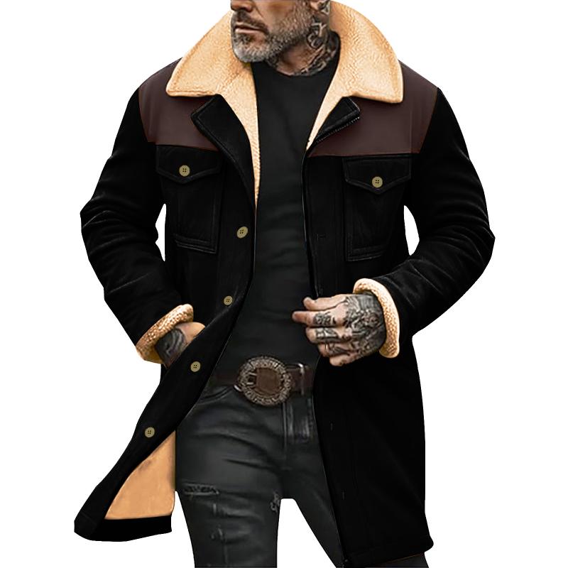 Lucian | Stylish Men's Overcoat with Practical Pockets
