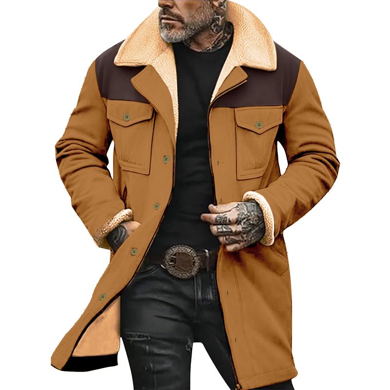Lucian | Stylish Men's Overcoat with Practical Pockets
