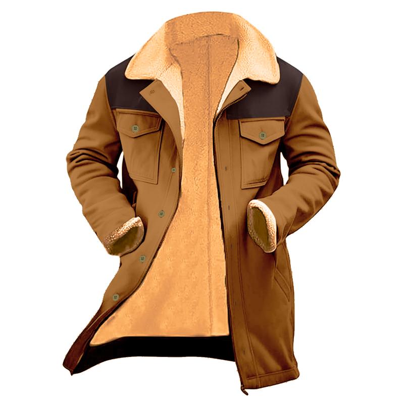 Lucian | Stylish Men's Overcoat with Practical Pockets