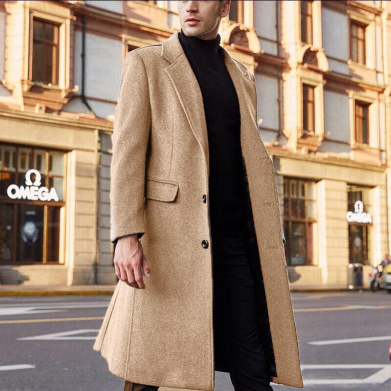 Lucas | Stylish Knee-Length Overcoat for Men