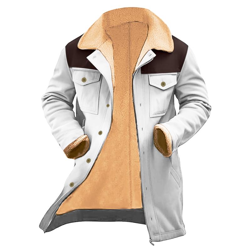 Lucian | Stylish Men's Overcoat with Practical Pockets