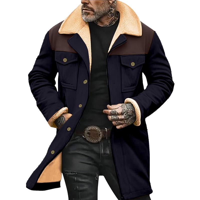 Lucian | Stylish Men's Overcoat with Practical Pockets