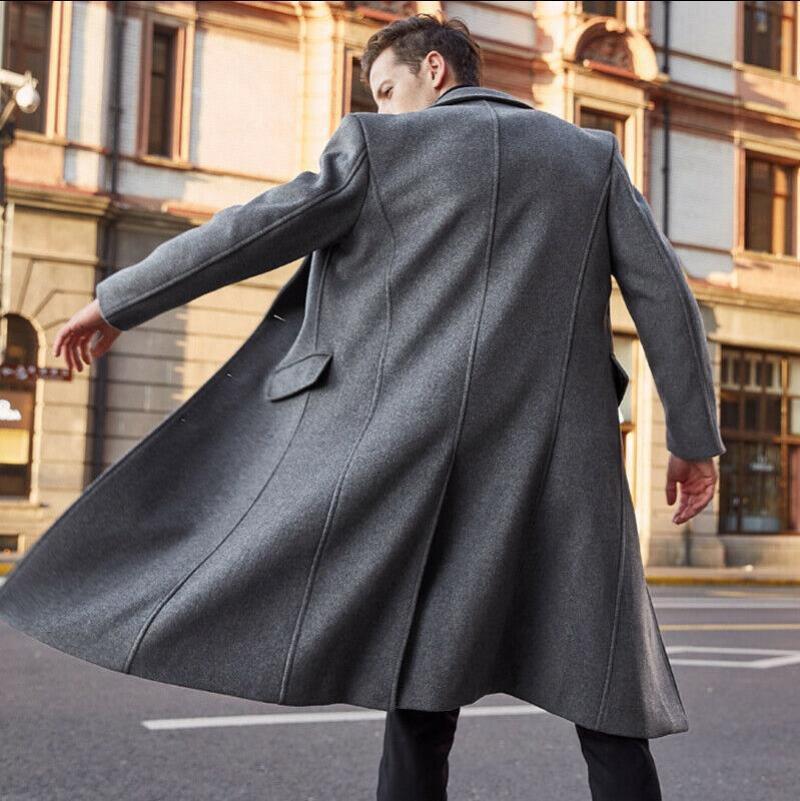 Lucas | Stylish Knee-Length Overcoat for Men