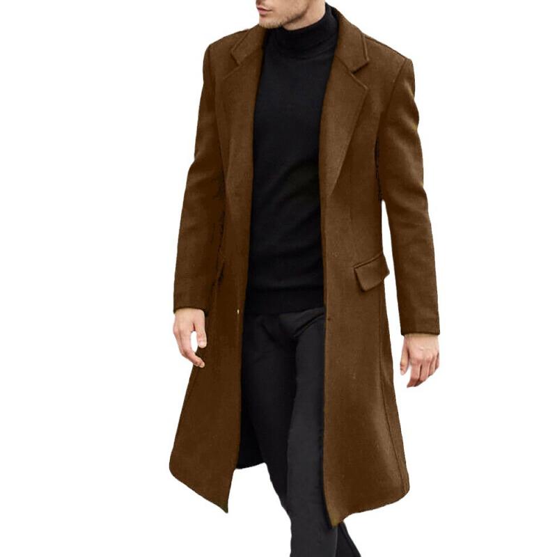 Lucas | Stylish Knee-Length Overcoat for Men