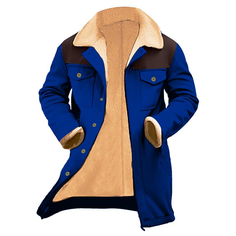 Lucian | Stylish Men's Overcoat with Practical Pockets