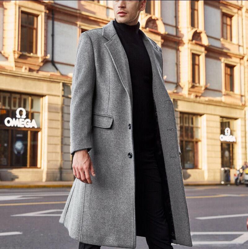 Lucas | Stylish Knee-Length Overcoat for Men