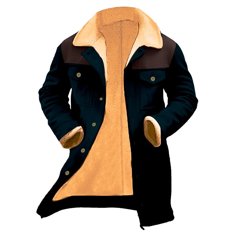 Lucian | Stylish Men's Overcoat with Practical Pockets