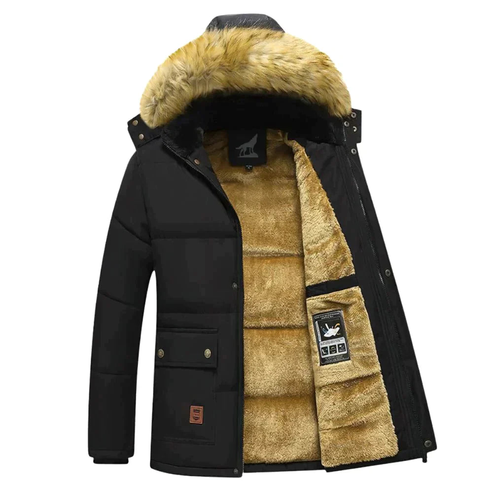 Oleh | Stylish Men's Winter Parka for Cold Weather Comfort