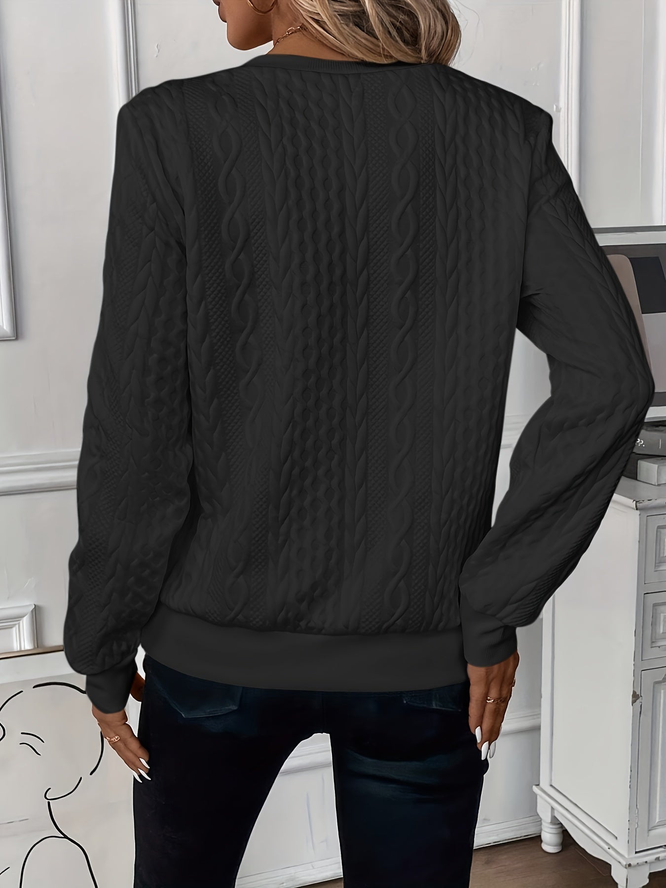 Charlotte - Textured Sweater