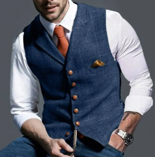James | Classic Men’s Vest for Timeless Style and Elegance