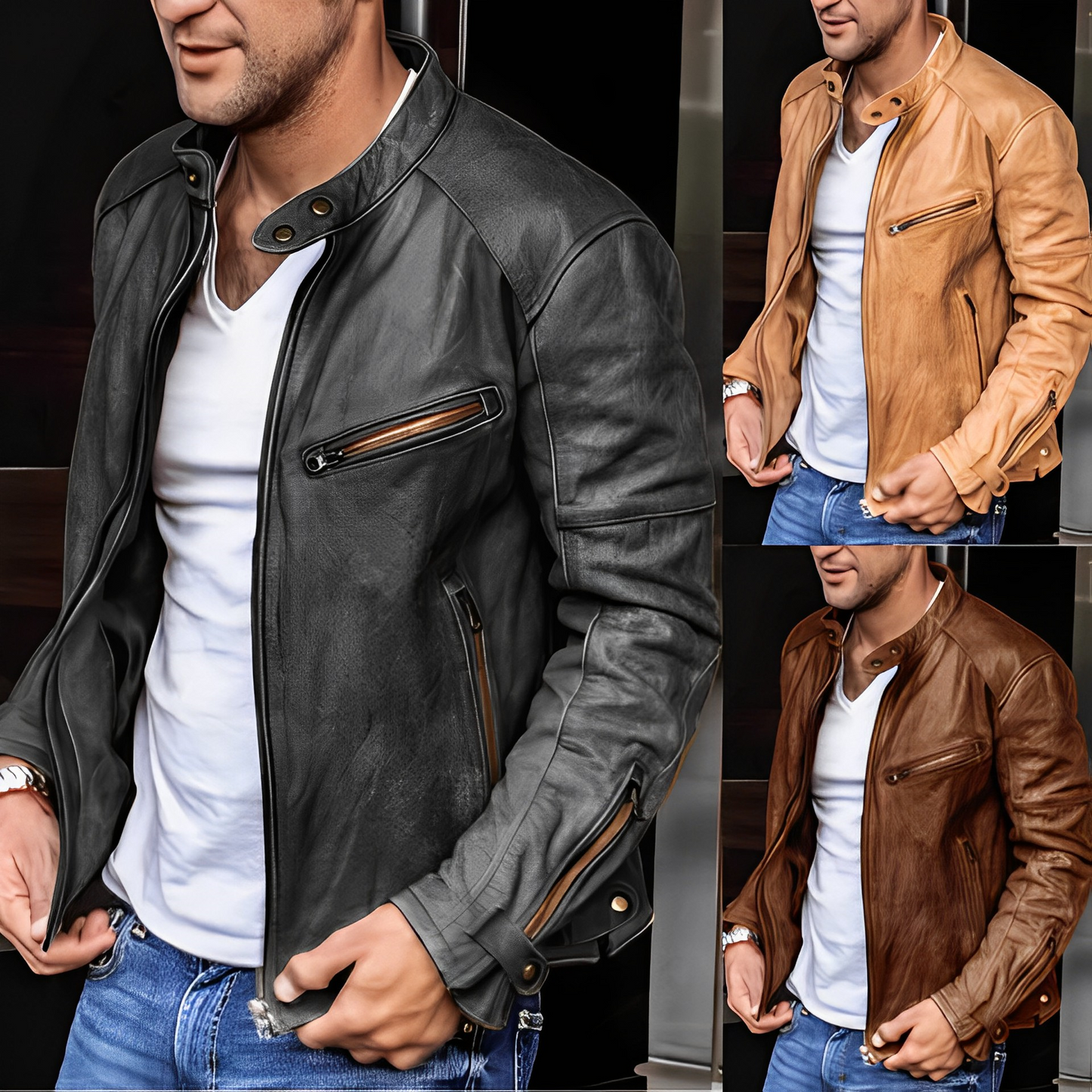 Zane | Versatile Men's Zip Jacket for Style and Comfort