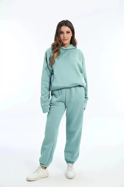 Ella | Cozy Women's Hoodie and Jogger Set for Winter Comfort