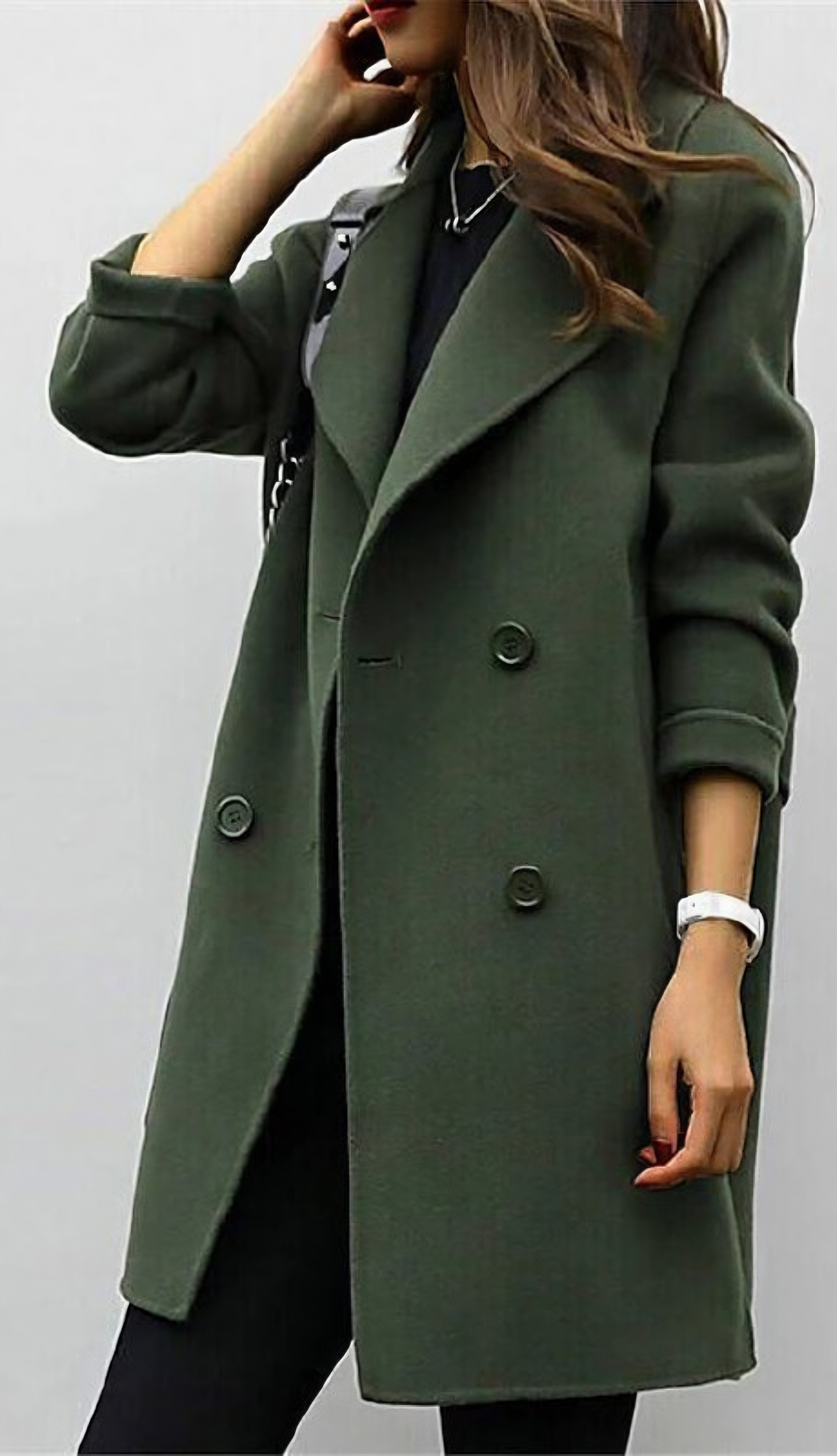 Olivia - Long Trench Coat