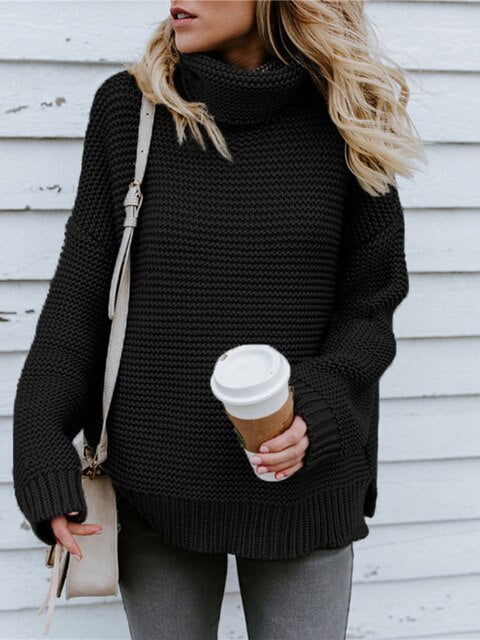 Calliope | Cozy Oversized Turtleneck Sweater for Women