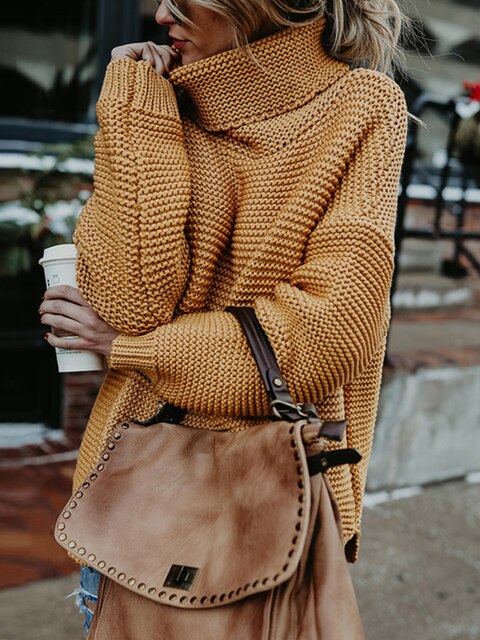 Calliope | Cozy Oversized Turtleneck Sweater for Women