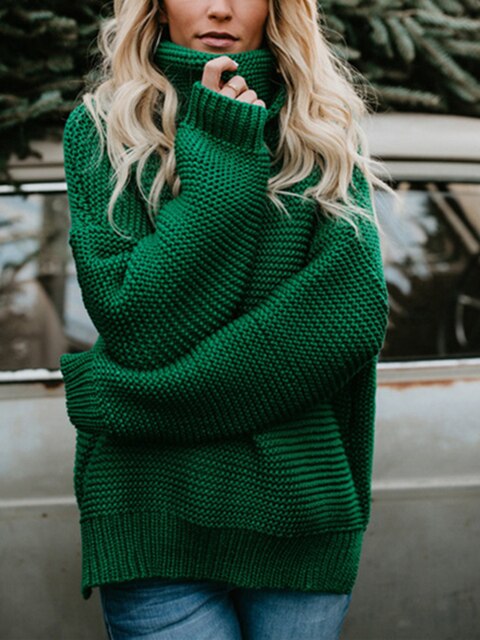 Calliope | Cozy Oversized Turtleneck Sweater for Women